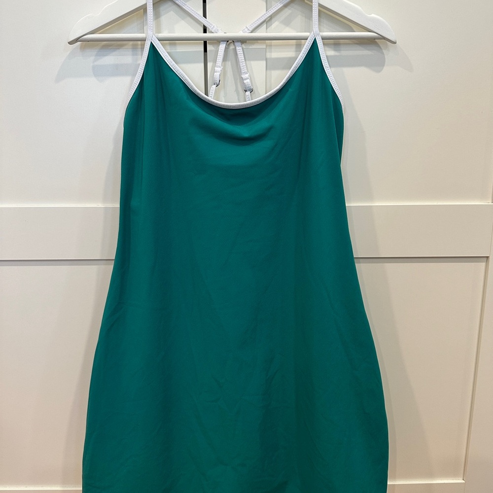 Abercrombie & Fitch Traveler Mini Dress Medium green tennis dress
